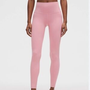 Lululemon Align HR Leggings 28” Pink Tide